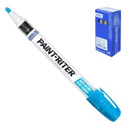 MARCADOR VALVE ACTION AZUL CLARO (CAJA C/12 - PRECIO X PZA)