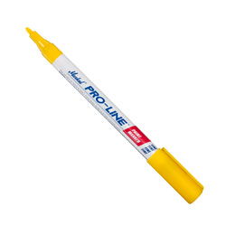 MARCADOR PUNTO FINO PROLINE AMARILLO (CAJA C/12 - PRECIO X PZA)