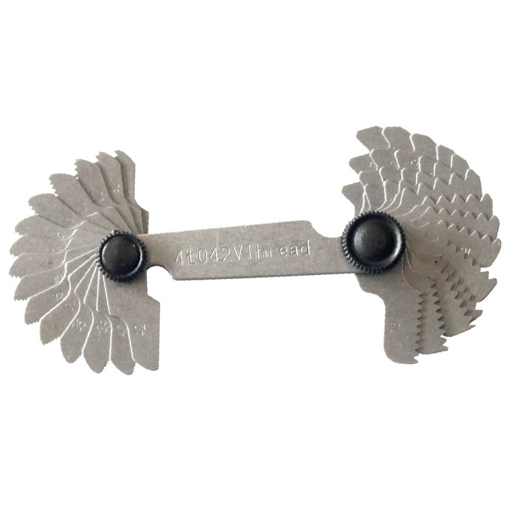 CONTADOR DE HILOS ESTANDAR TPI 4-42 60° (31 LAMINAS)