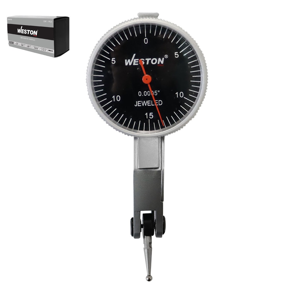 INDICADOR D/PESTAÑA 0 - 0.03" x 0.001"