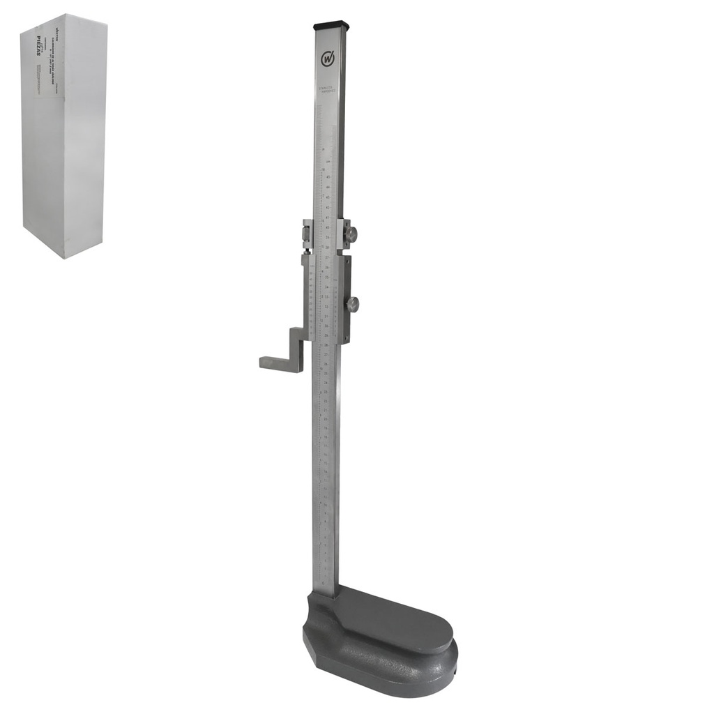CALIBRADOR ALTURAS ANALOGO ACERO INOX. 18"
