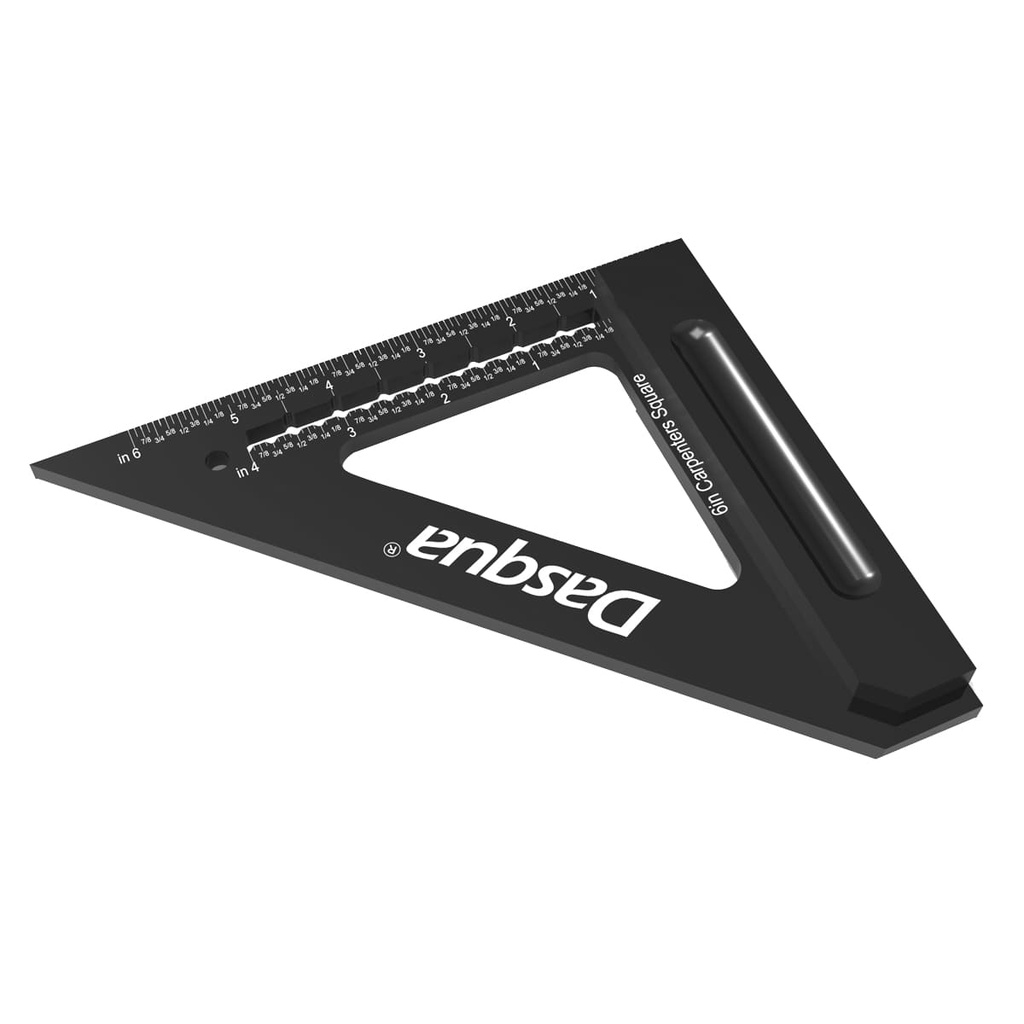 ESCUADRA DE CARPINTERO DE ALUMINIO 6"