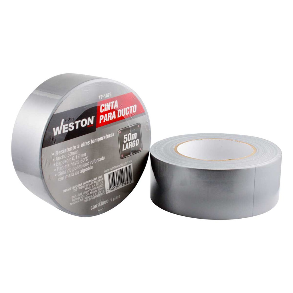 CINTA PARA DUCTO 50mm X 30M            