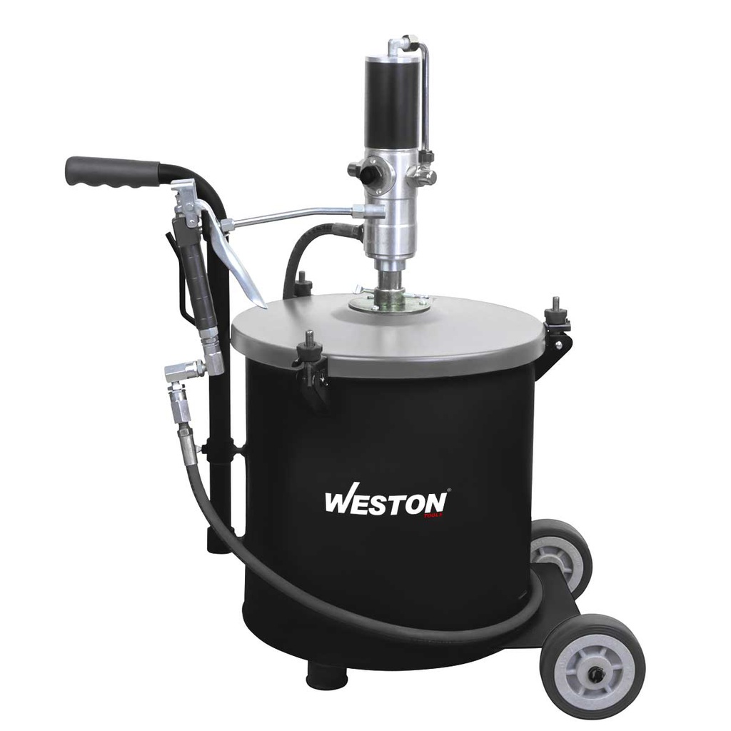 BOMBA NEUMATICA D/ENGRASE 30KG C/RUEDAS