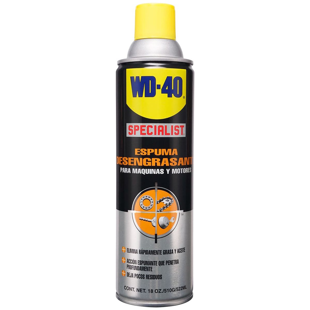 WD-40 SPECIALIST DESENGRASANTE 18OZ (CAJA C/4 PZAS - PRECIO X PIEZA)