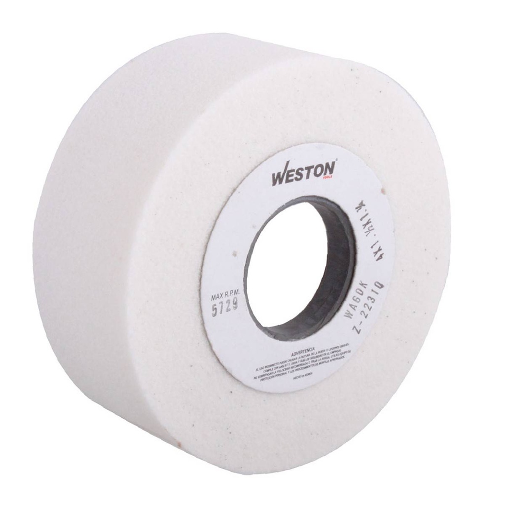 RUEDA TAZA BLANCA TIPO 6  4 X 1-1/2 WA80