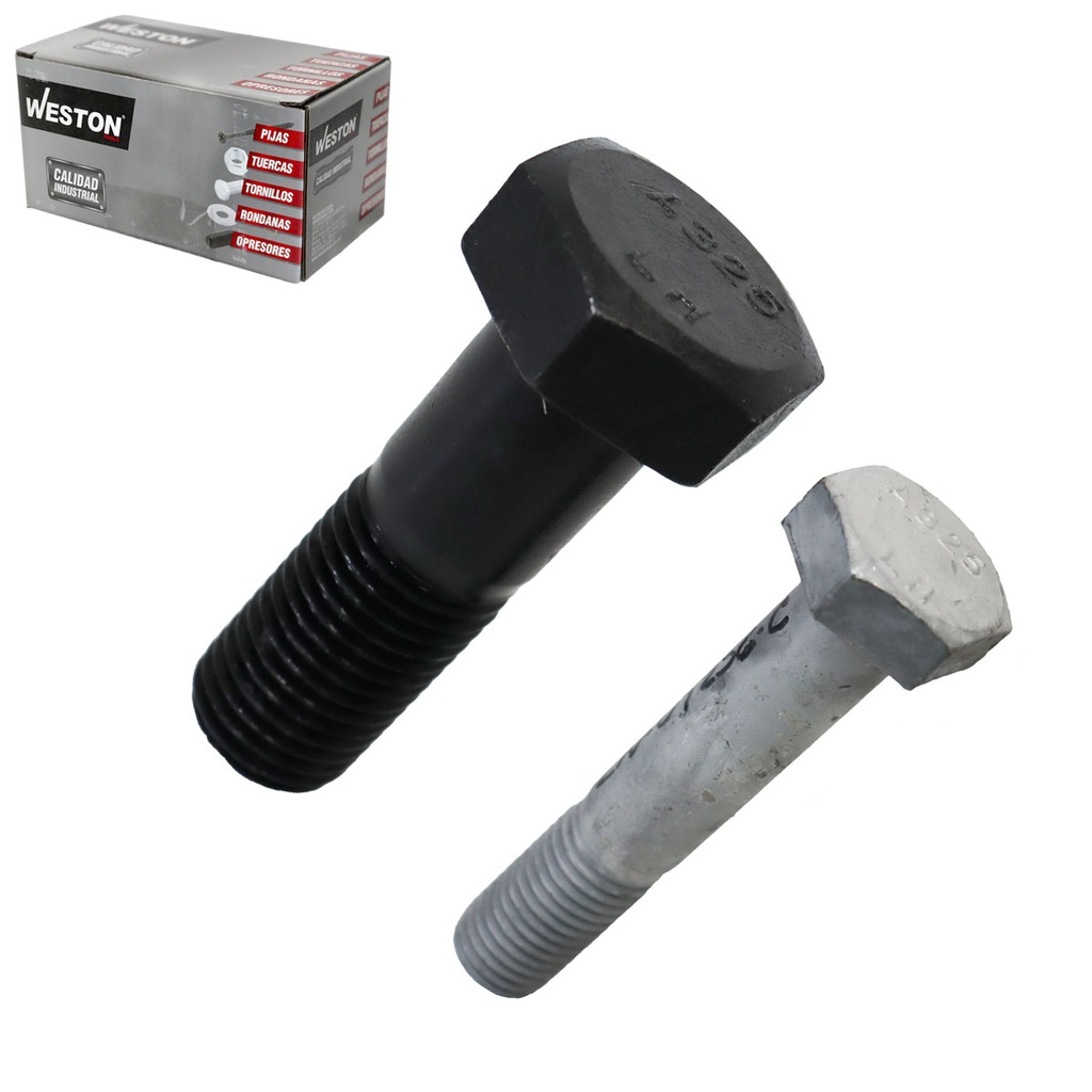 TORNILLO  ESTRUCTURAL HEXAGONAL  NEGRO A325 1-1/4-7 X 4 (Precio x Caja - Caja c/1 pzas)