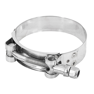 ABRAZADERA T-BOLT 63-70mm ACERO INOX.