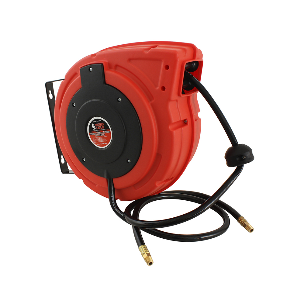 CARRETE RETRACTIL PLASTICO PVC 3/8"X50’