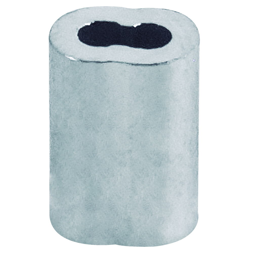 CASQUILLO ALUMINIO DOBLE 1/16"