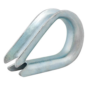 CUELLO GALVANIZADO 1/2" P/CABLE DE ACERO