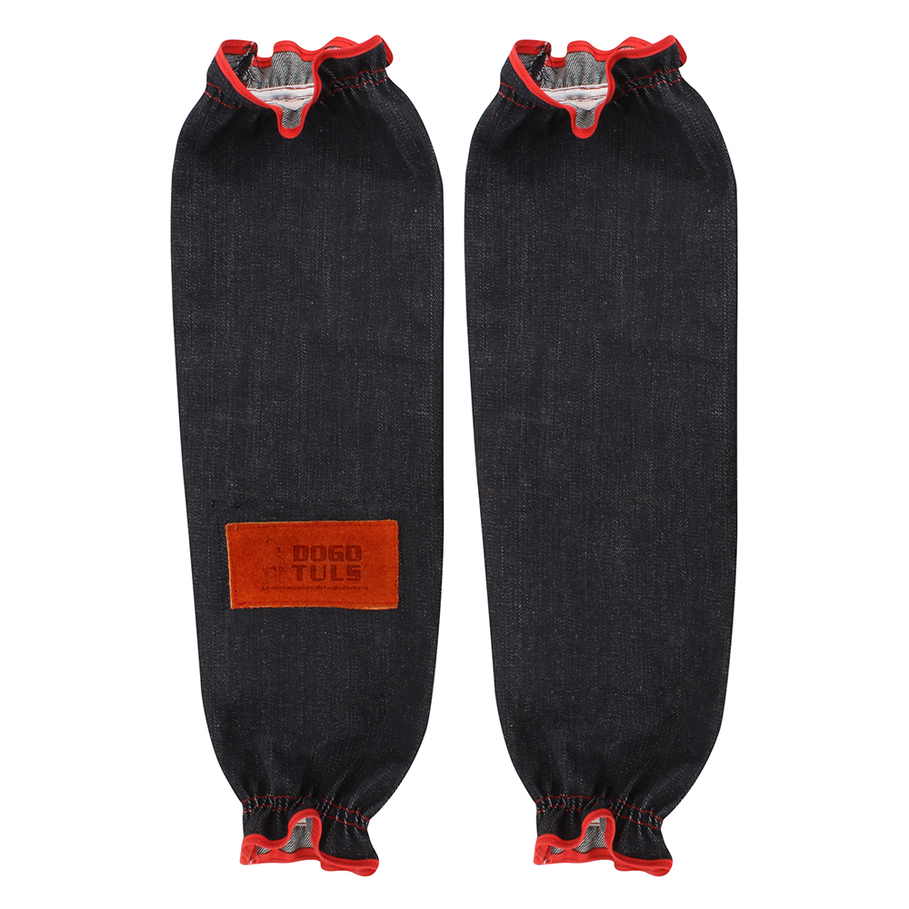 MANGA DE MEZCLILLA CON DOS RESORTES