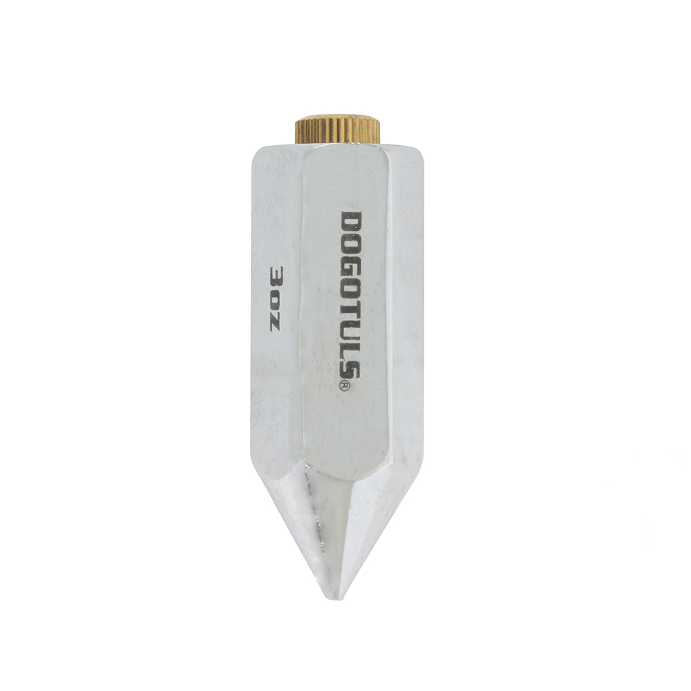 PLOMADA DE ACERO 3OZ HEXAGONAL