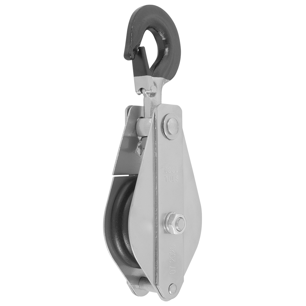 POLEA GARRUCHA SENCILLA BISAGRA 4" 1T