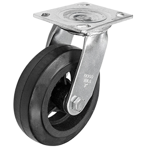 RODAJA DE HULE NGO USO PESADO GIRAT 6"