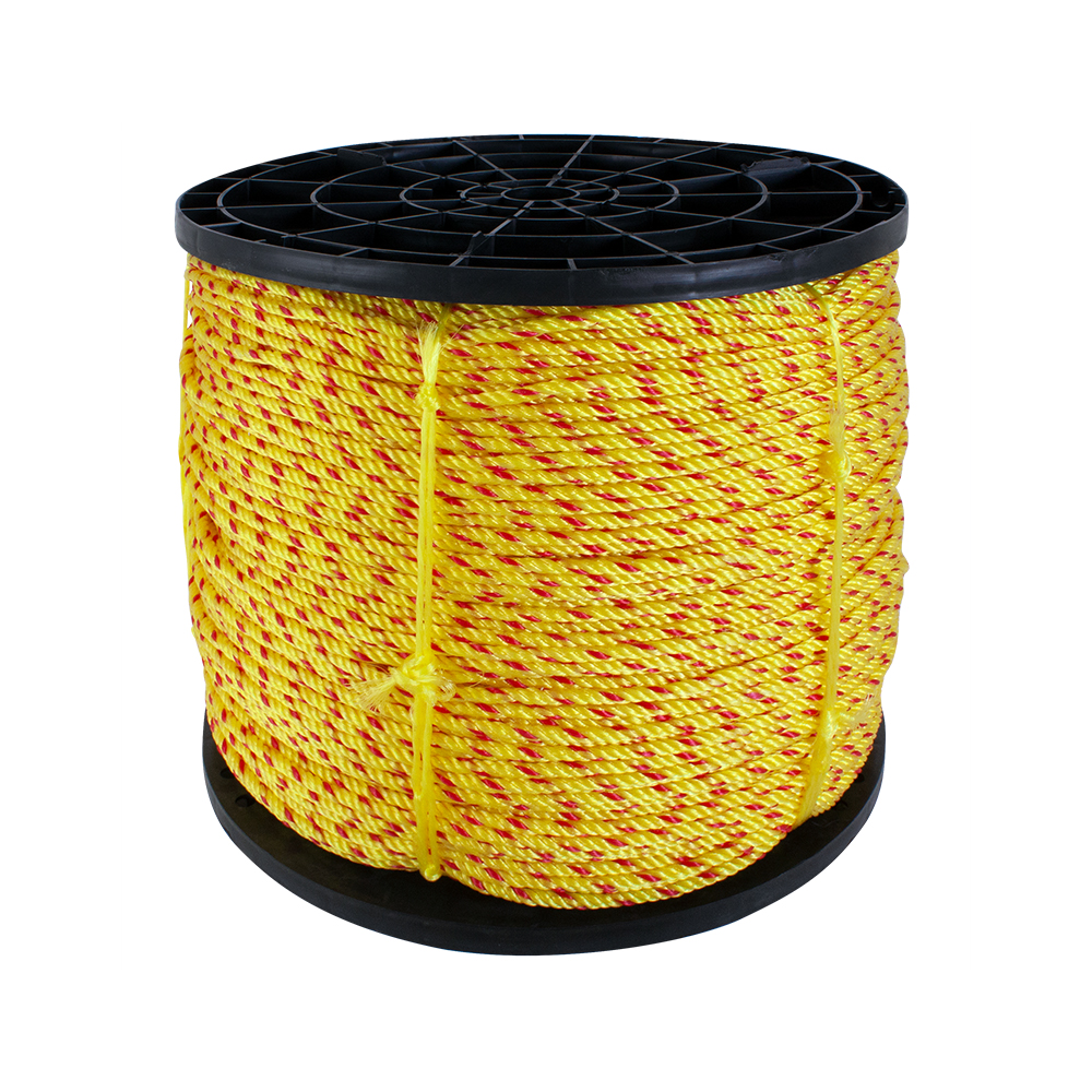 SOGA POLIPROPILENO AMA/ROJO 6MM 1/4 20KG