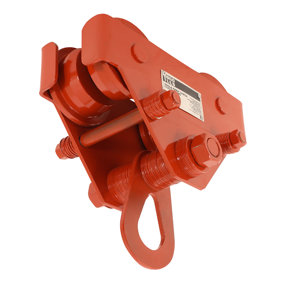 TROLE CARGA 500KG ROJO REFORZADO D1