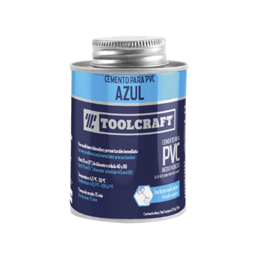 CEMENTO PARA MEDIO HUMEDO 4OZ/AZUL