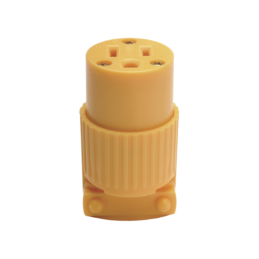 CONTACTO PLASTICO ATERRIZADO CON ABRAZADERA