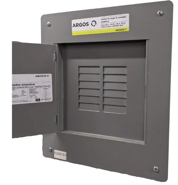 CENTRO DE CARGA 12 UNIDADES SOBREPONER   125 A