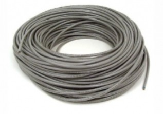 CABLE  DE 100 MTS   AUTOMOTRIZ FLEXIBLE  12 GRIS