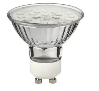 LAMPARA MR16 GU10 2.3 W 100-127 V~ 60 Hz 3 000 K 130 lm VERDE