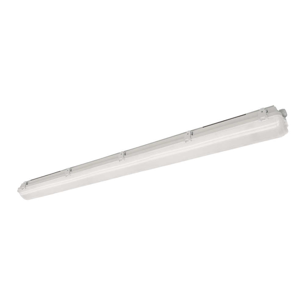 LUMINARIO A PRUEBA DE POLVO Y GOTEO DE LED 36 W   120-277 V~   50/60 Hz   6,500 K   4,770 lm