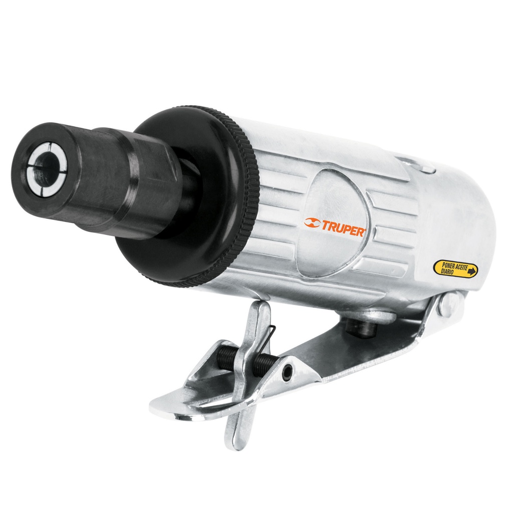 Rectificador neumatico 1/4' recto, Truper