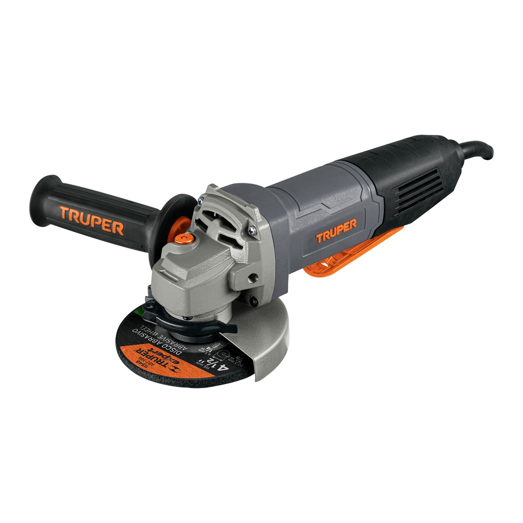 Esmeriladora 4-1/2' 850 W, interruptor de paleta, industrial