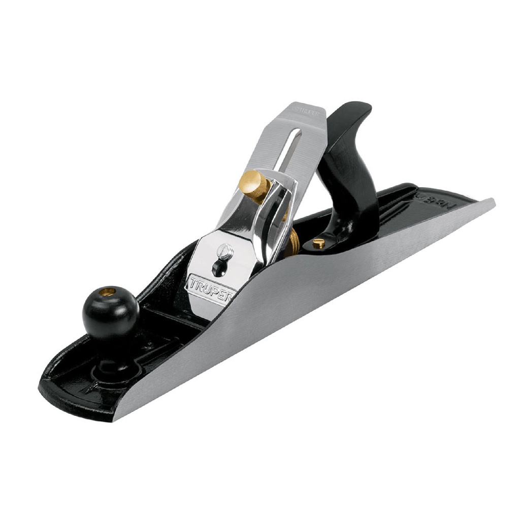 Cepillo para carpintero #6 base lisa, Truper