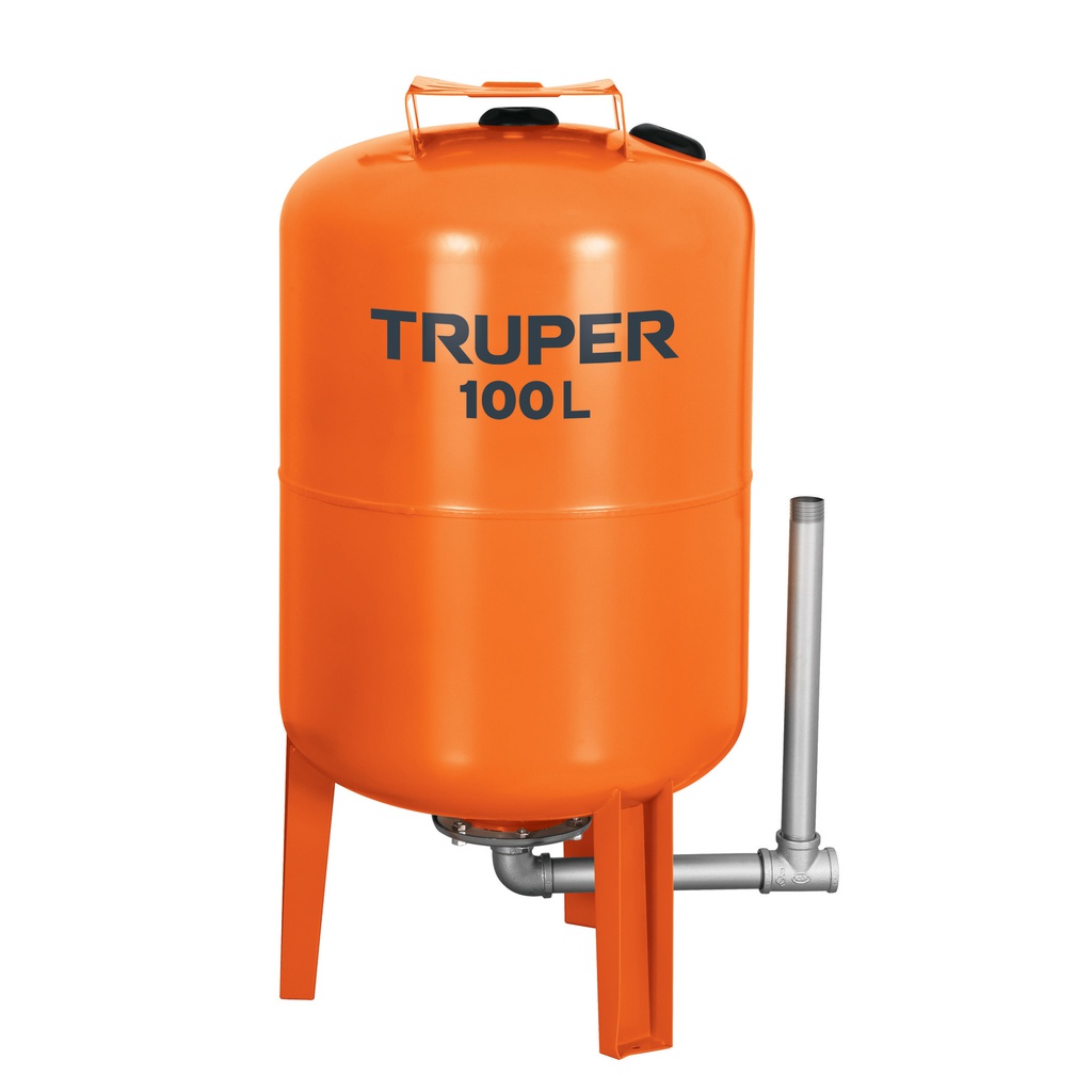 Tanque hidroneumatico vertical, 100 litros, Truper