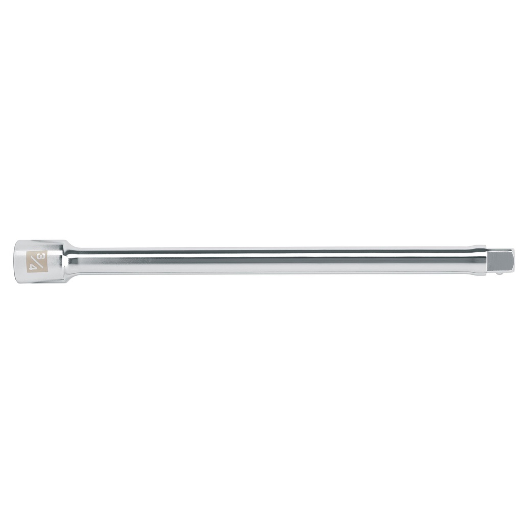 Extension cuadro 3/4' para matraca, largo 16', Truper