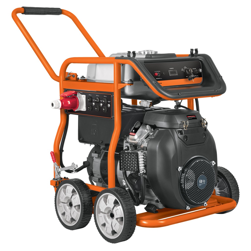 Generador portatil 10 kW motor a gasolina, Truper