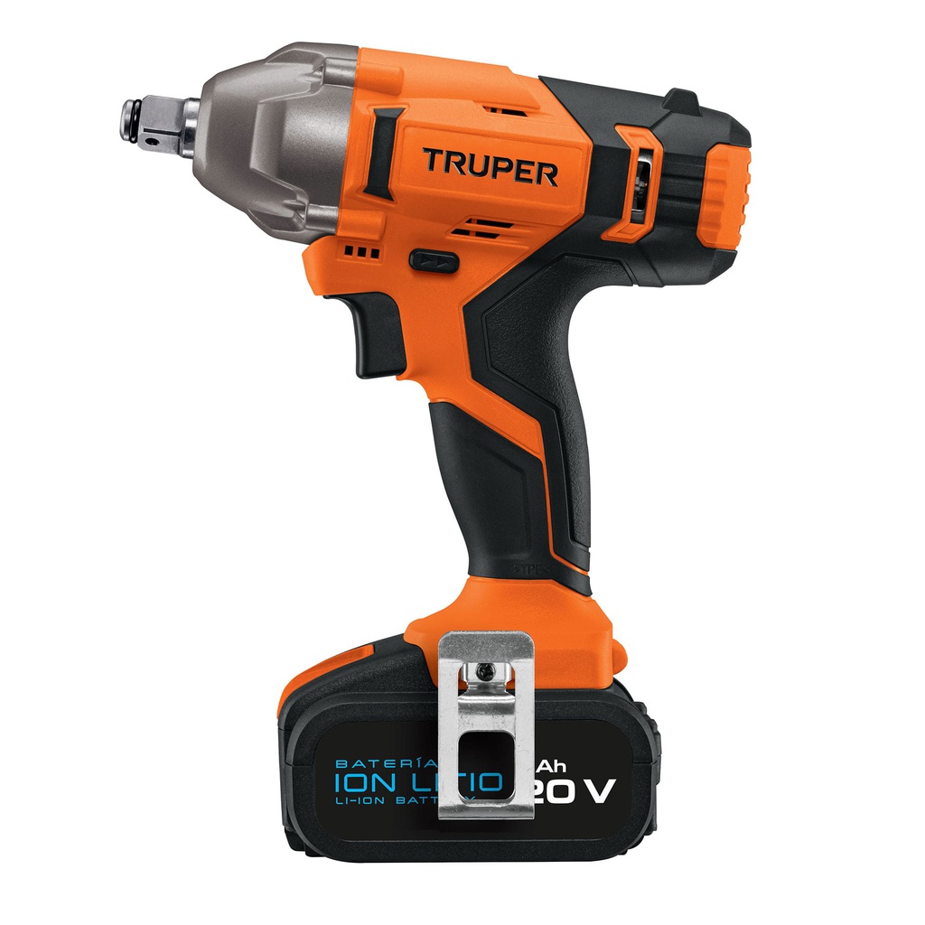 Llave de impacto inalambrica 1/2', 20 V, Truper