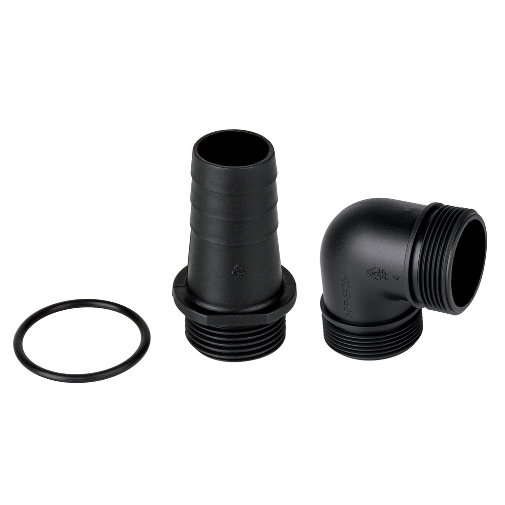 Kit de conector y empaque p/bombas sumergibles plasticas