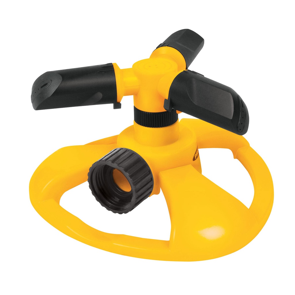 Aspersor giratorio 3 brazos, chorro fino, b/plastica, Pretul