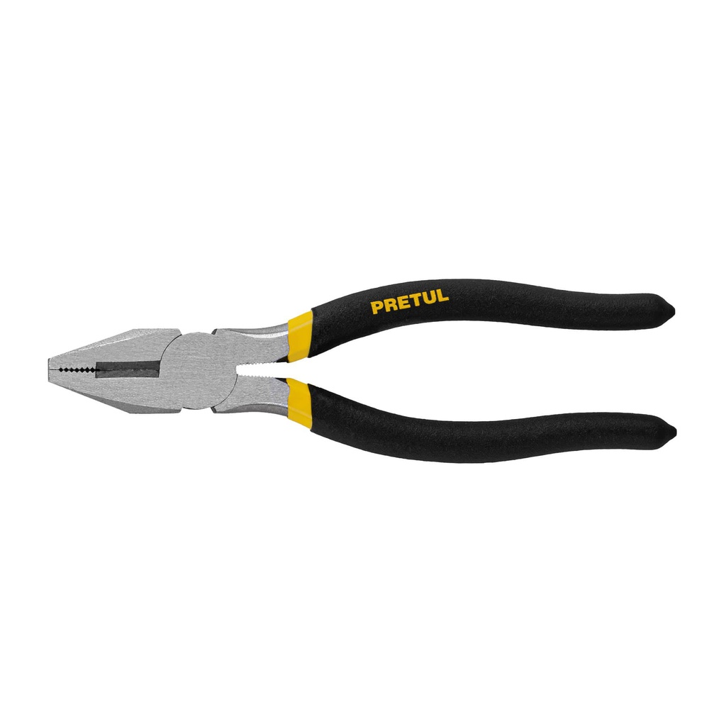 Pinza para electricista 7' mango de PVC, Pretul