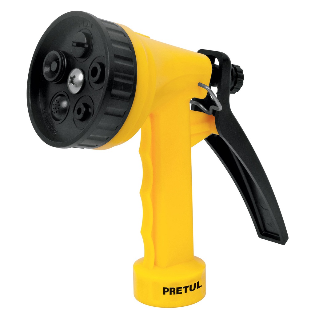 Pistola para riego de 5 funciones plastica, Pretul