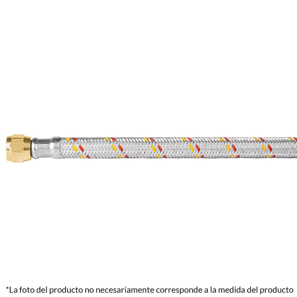 Manguera para gas, aluminio, 5/16' X 200 cm, Foset Basic