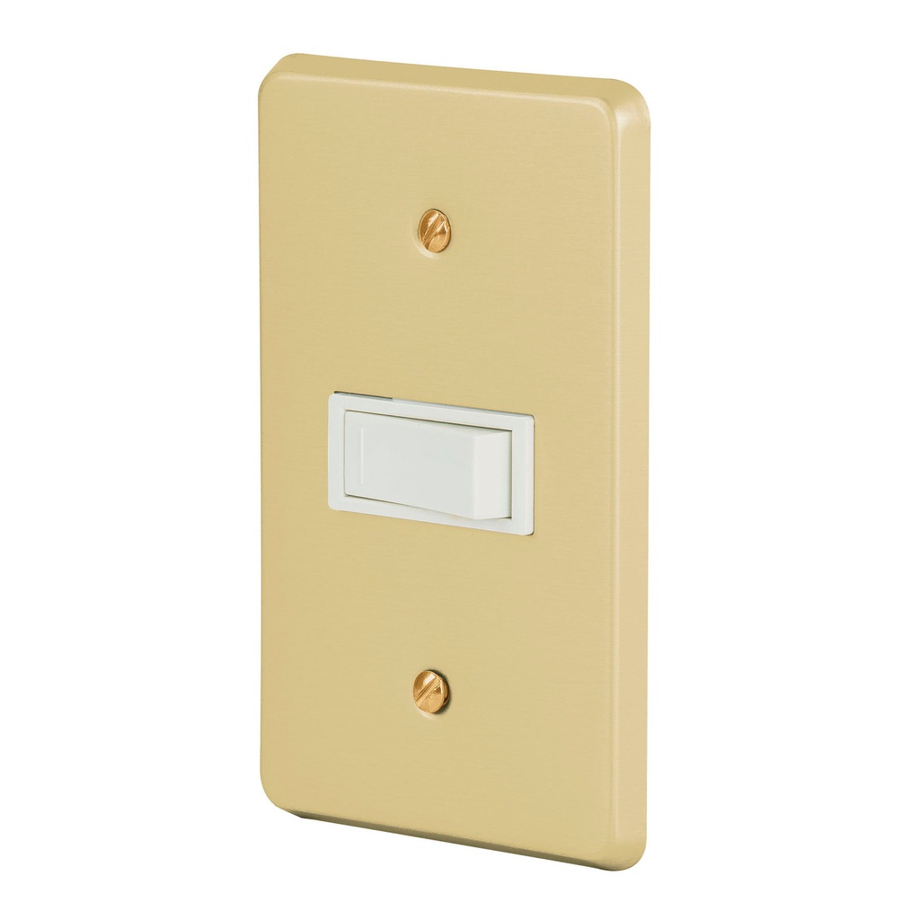 Placa armada con interruptor sencillo, linea Economica