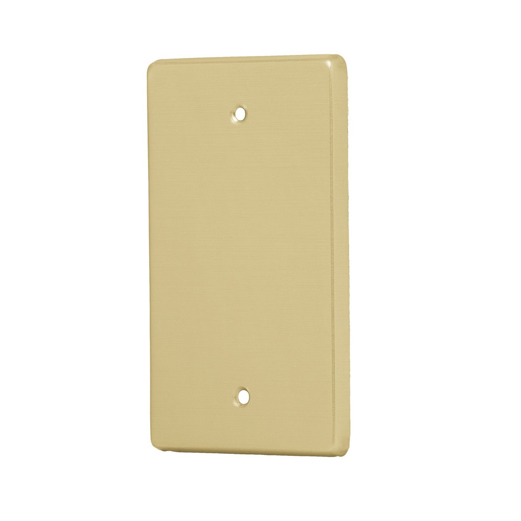 Placa ciega, de aluminio, linea Standard, Volteck