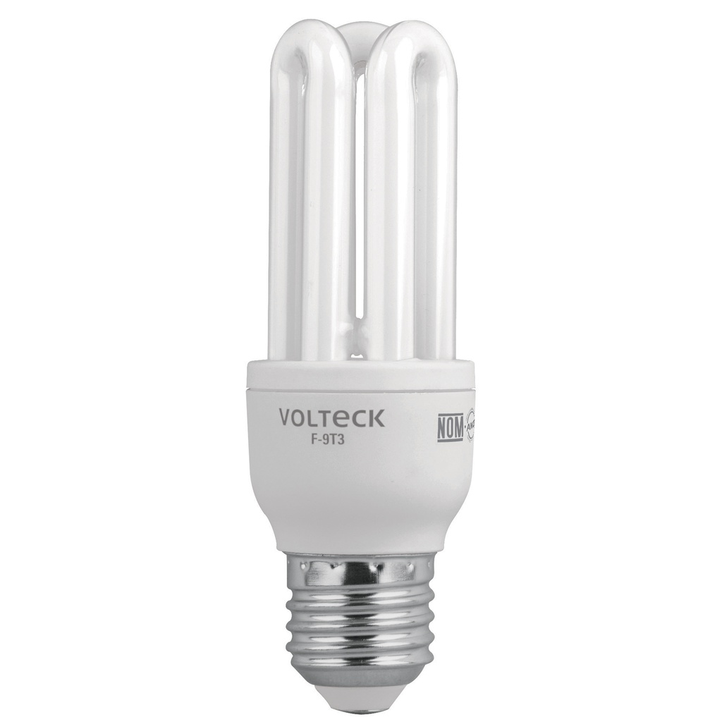 Lampara triple T3 9 W luz de dia en blister, Volteck
