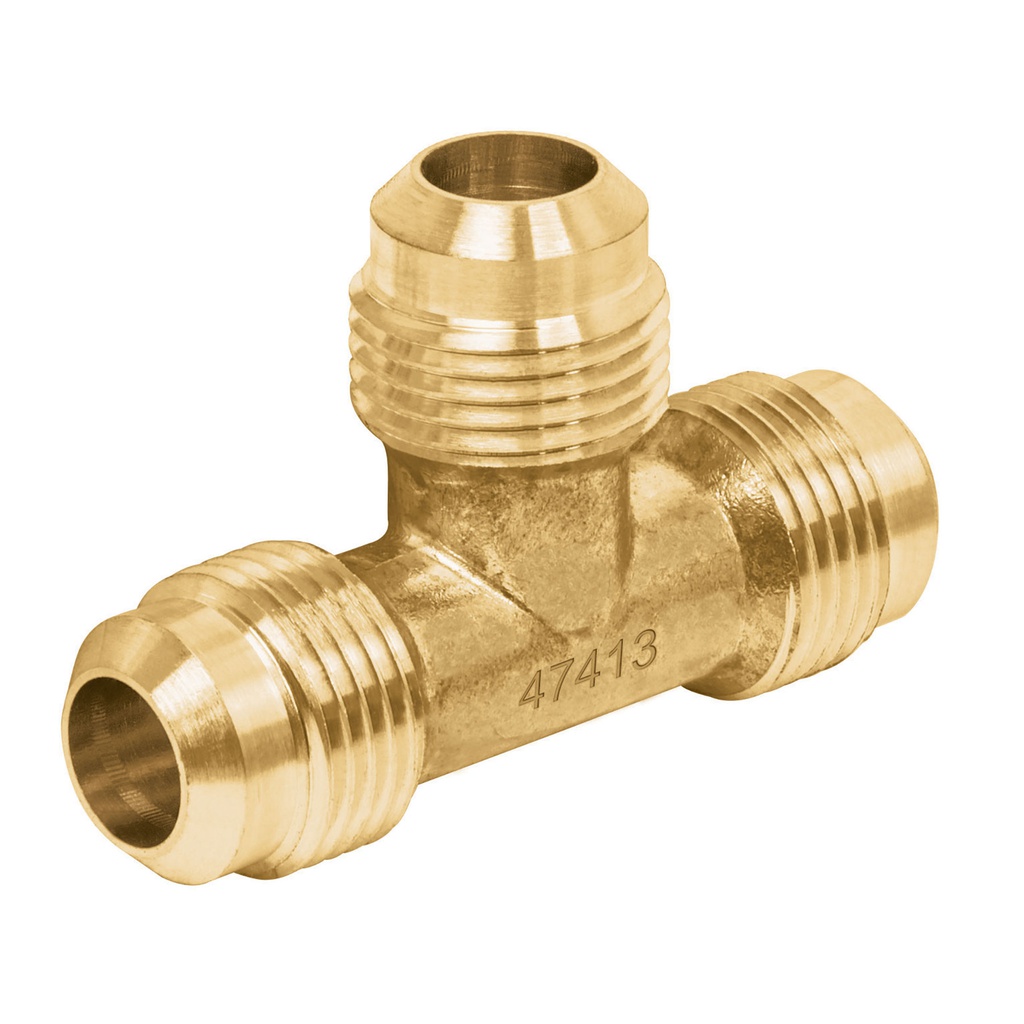 Tee union de laton 1/2', Foset