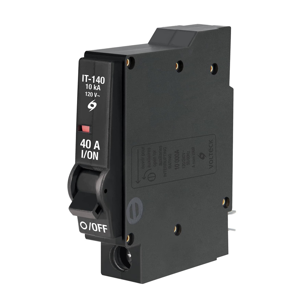 Interruptor termomagnetico 1 polo 40 A, Volteck