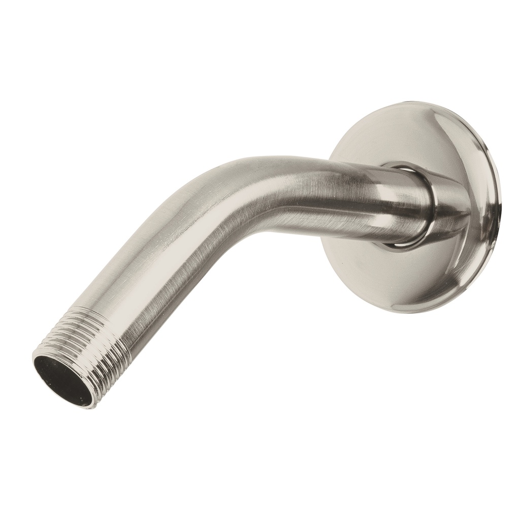 Brazo corto con chapeton para regadera, satin, Foset Aqua