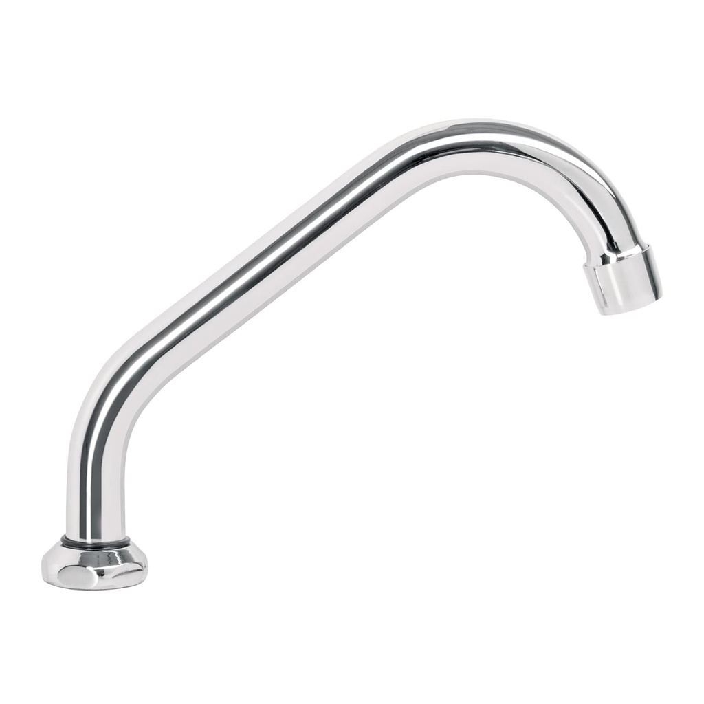 Cuello corto para mezcladora de fregadero, cromo, Aqua