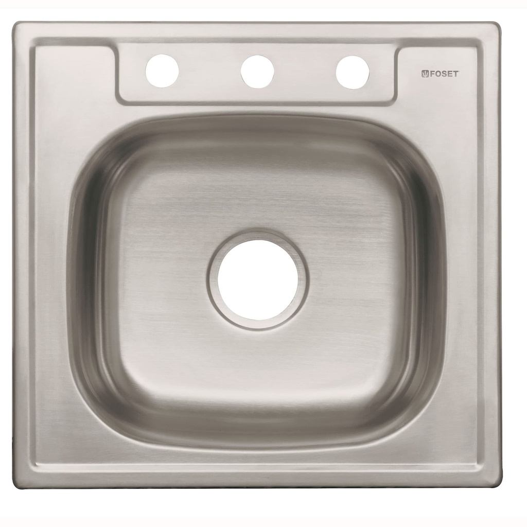Tarja de empotrar sencilla 50x53cm, Foset