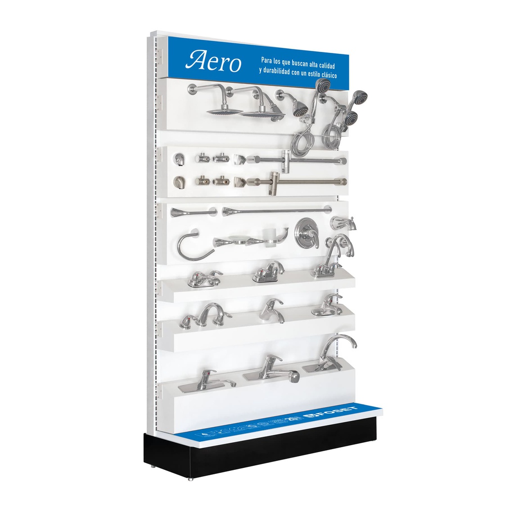 Exhibidor tipo gondola, Foset Aero