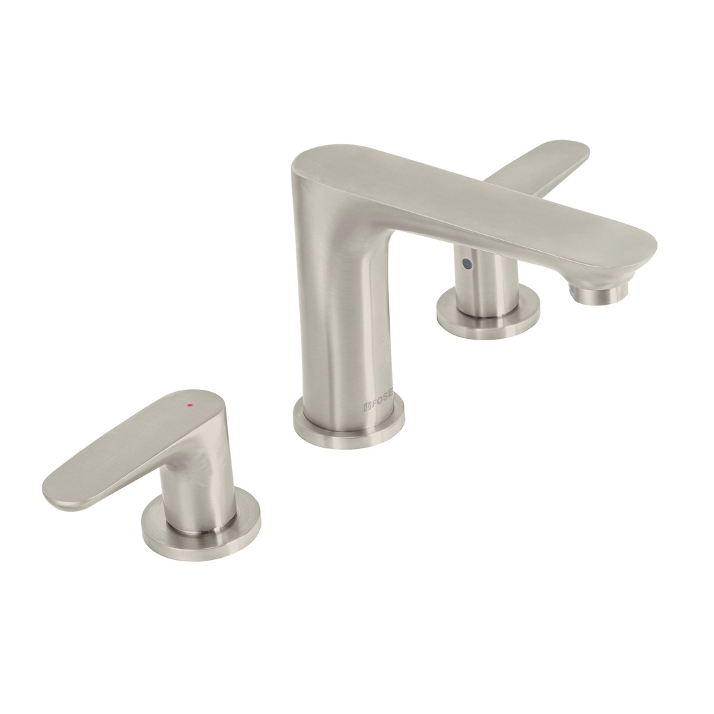 Mezcladora satin para lavabo con taladros separados, Riviera