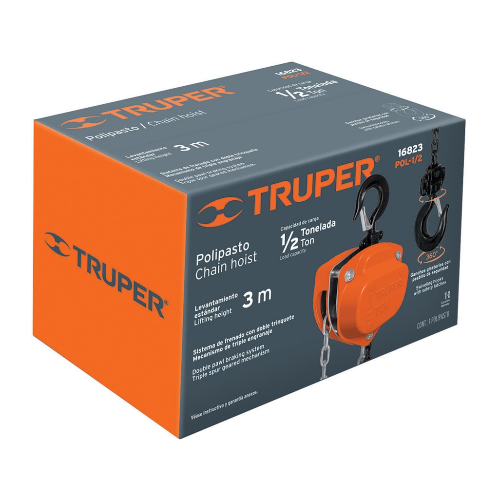 Caja de empaque de repuesto para POL-1/2, Truper